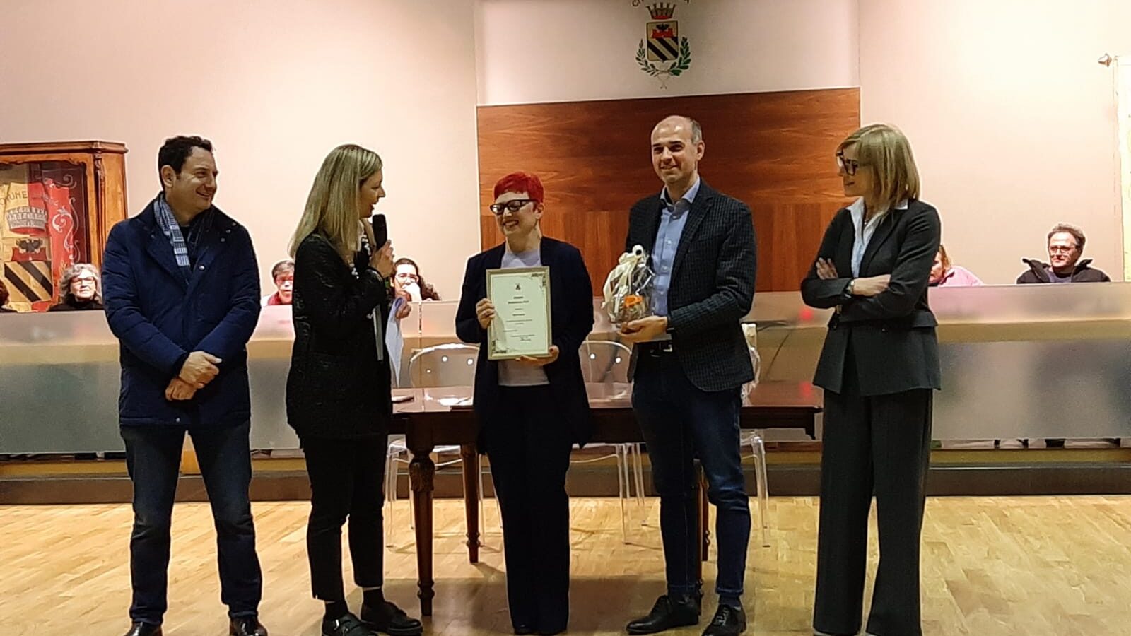 Il premio "Meda donna" alla co-fondatrice de La Brughiera Monia Crotti
